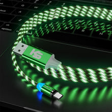 Load image into Gallery viewer, KEYSION Magnetic Cable Flowing Light LED