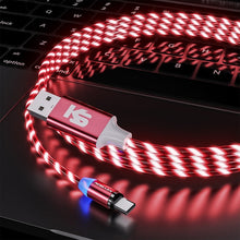 Load image into Gallery viewer, KEYSION Magnetic Cable Flowing Light LED