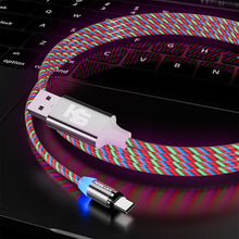 Load image into Gallery viewer, KEYSION Magnetic Cable Flowing Light LED