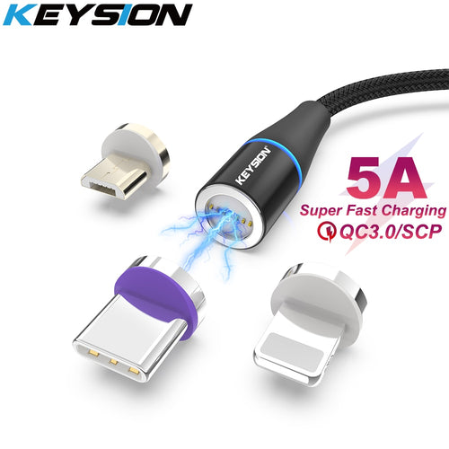 KEYSION 5A Magnetic USB Type-C Cable