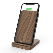 Load image into Gallery viewer, KEYSION 10W Wooden Qi Wireless Charger