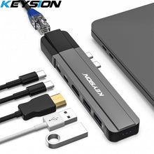 Load image into Gallery viewer, KEYSION USB HUB C HUB to Multi USB 3.0