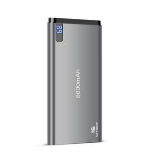 KEYSION 10mm Ultra-thin Power Bank 8000 mAh