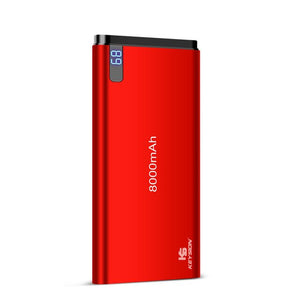 KEYSION 10mm Ultra-thin Power Bank 8000 mAh